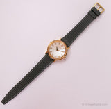 Fósil elegante vintage reloj para damas | Fósil de tono de oro reloj para ella