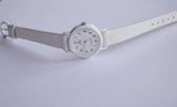 Minimalistisch Lorus Quarz Uhr All-White | Jahrgang Lorus Kleid Uhr