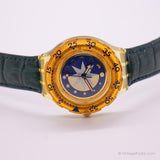Vintage 1993 Swatch SDK112 Golden Island montre | 90 Swatch Scuba