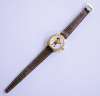 Vintage de la década de 1960 Mickey Mouse reloj | Mecánico raro Disney reloj