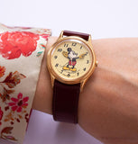 Lorus V515-6118 HR Classic Mickey Mouse reloj de los 90