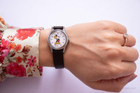 1990er Jahre Lorus V515-6120 d Mickey Mouse Uhr für Frauen