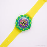 Vintage 1993 Swatch SDJ101 BAY BREEZE Watch | Green Swatch Scuba