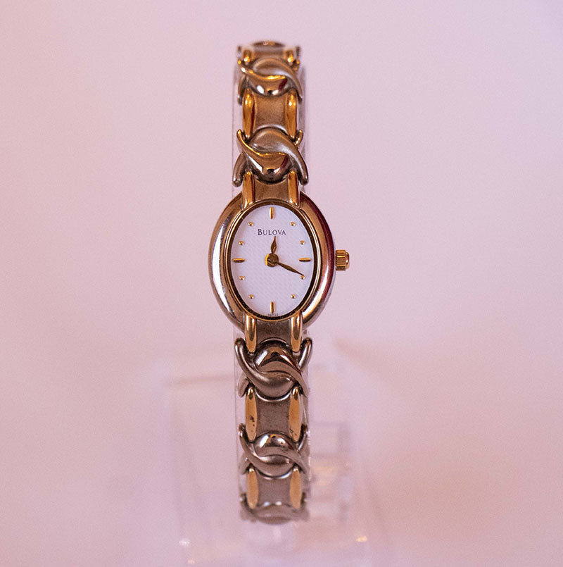 Vintage Bulova Quartz Watch for Women | 90s Ladies Bulova Watch ...