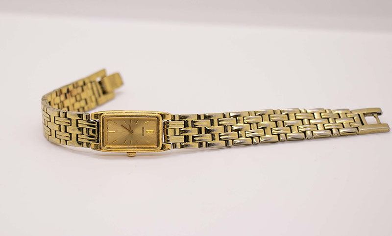 Vintage Seiko 2E20-7021 RO Watch | Rectangular Seiko Women's Watch ...