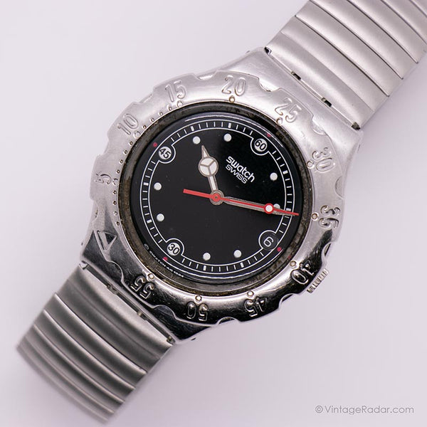 1995 Swatch Yds401 rock de lava reloj | Scuba de ironía vintage rara Swatch