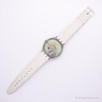 1991 Swatch SDK102 Medusa Watch | 90s خمر الأزرق Swatch Scuba