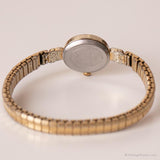 Vintage Gold-Tone Mini Uhr von Timex | Armband Armbanduhr für sie