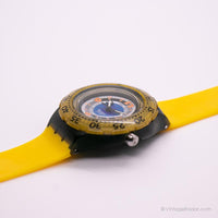 1994 Swatch SDM100 SDM101 BLACK GONDOLA Watch | Vintage Swatch Scuba
