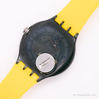 1994 Swatch SDM100 SDM101 Gondole noire montre | Vintage Swatch Scuba