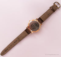 Vintage Gold-Tone Vermutung Uhr | Erschwinglicher Luxus Uhren