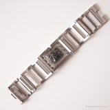 2006 Swatch SubM103G Brilliant Bangle orologio | Orologio quadrato tono d'argento