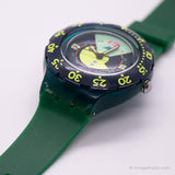 1992 Swatch Sdn102 göttlich Uhr | Vintage Blue Swatch Scuba