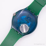 1992 Swatch Sdn102 divin montre | Bleu vintage Swatch Scuba
