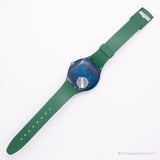 1992 Swatch SDN102 DIVINE Watch | Vintage Blue Swatch Scuba