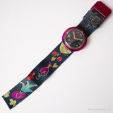 1992 Swatch PWK165 Alice Watch | نادر الوردي والأسود Swatch البوب