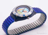 1994 Swatch SDN112 SDN113 Descompresión reloj | Pescado Swatch Scuba
