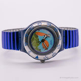 1994 Swatch SDN112 SDN113 Dekompression Uhr | Fisch Swatch Scuba