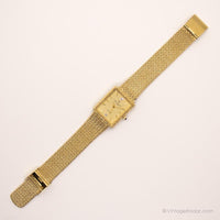 Tone d'or vintage Jules Jurgensen montre | Luxe au quartz au Japon montre