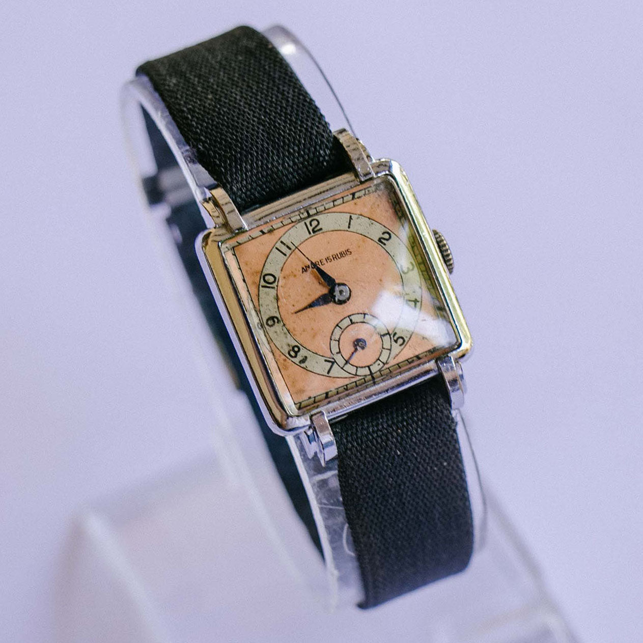 Ancre 15 Rubis Mechanical Watch | 1950s Vintage Military 