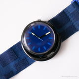 1992 Swatch PWB165 Sporting Club reloj | Azul vintage Swatch Estallido