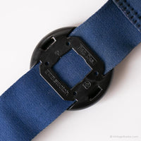 1992 Swatch PWB165 SPORTING CLUB Watch | Vintage Blue Swatch Pop