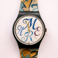 90er Vintage Algarve GN128 Schweizer Swatch Uhr | 1993 Swatch Uhr Sammlung