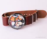 Mickey and Pluto Large Disney Watch on Nato Strap