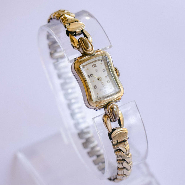 Vintage schweizerische Gold Damen Uhr | Beste Vintage -Kleideruhren