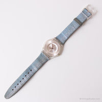 2000 Swatch Sfk106 onirique montre | Cadran en tons d'argent Swatch Skin