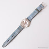 2000 Swatch SFK106 Sueño reloj | Esfera de tono plateado Swatch Skin