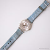 2000 Swatch SFK106 Traumartig Uhr | Silberton-Zifferblatt Swatch Skin