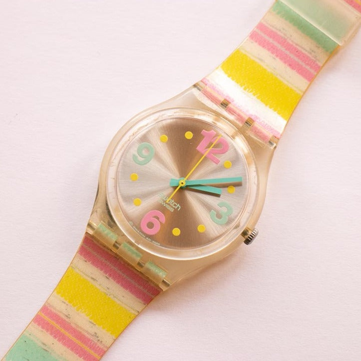 Swatch Vintage Postmodern Multicolor Women’s Swiss Watch Bracelet Band Swatch | Accessories | Swatch Vintage Postmodern Multicolor  main image 4