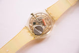 2006 Pastel Candy GE173 Pink & Yellow Swiss swatch Guarda le donne