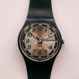 2004 TIME IN BLUE GN716 Elegant Gents & Ladies Swiss Swatch Date Watch