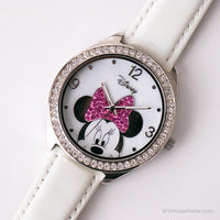 Vintage groß Disney Uhr für Damen | Minnie Mouse Armbandbekleidung