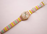 2005 Candy pastel GE173 swatch montre | Festival hippie suisse swatch