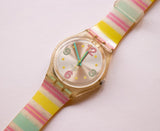 2005 Candy pastel GE173 swatch montre | Festival hippie suisse swatch