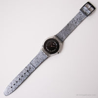 2000 Swatch SFK116 PURE BLACK Watch | Vintage Black Swatch Skin
