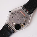 2000 Swatch SFK116 Pure Black Watch | خمر أسود Swatch Skin