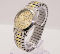 Vintage Mailand zweifarbig-resistente Datum Uhr für Frauen