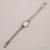 Vintage Silver-Tone Caravelle Uhr | Japan Quarz Uhr für Damen