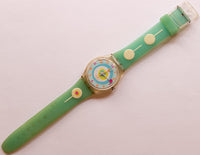 2004 Minty Mouthful GE157 swatch montre | Suisse hippie funky swatch