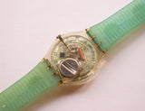 2004 MINTY MOUTHFUL GE157 Swatch Watch | Funky Hippie Swiss Swatch