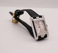 Claremont vintage reloj para mujeres | Estuche cuadrado reloj con dial púrpura