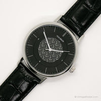 عتيقة سوداء فيليكس بوهلر ساعة | ساعة أزياء نغمة الفضة