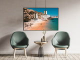Tropical Beach Print | Algarve Digital Prints | Printable Wall Art - Vintage Radar