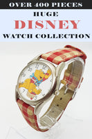 RARE Winnie the Pooh & Cherries Vintage Watch | 90s Disney Timex Watches - Vintage Radar