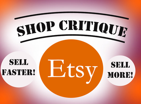 Etsy Shop Critique and Review | Improve And Rank Your Etsy Shop - Vintage Radar