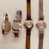Los 4 Timex Damen Uhren Für Teile & Reparaturen - nicht funktionieren